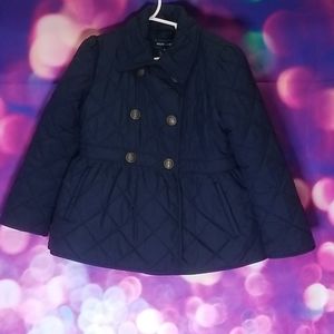 Ralph Lauren dark blue duffer coat